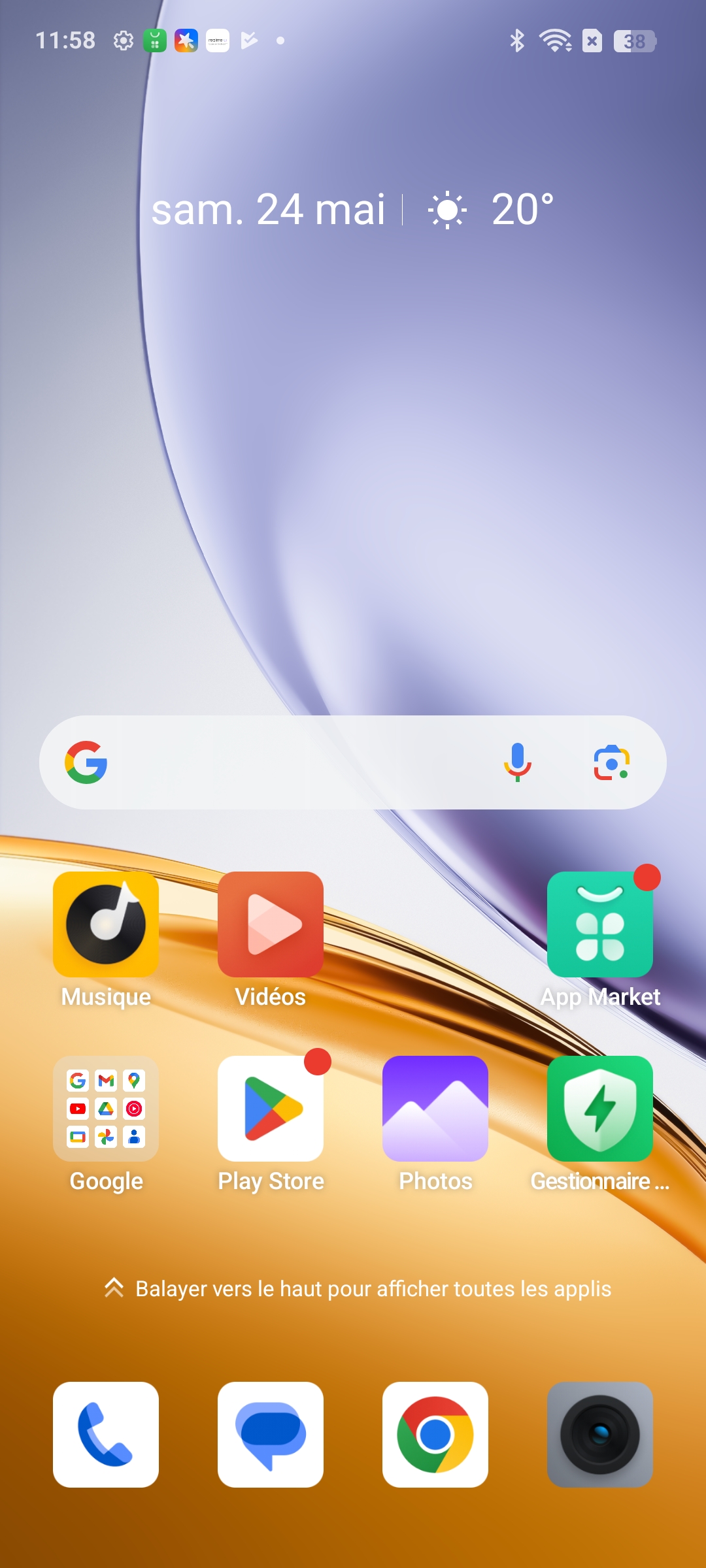 Ecran Principal Realme 14T 5G