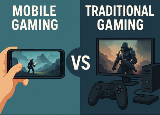 jeu mobile contr jeu traditionnel