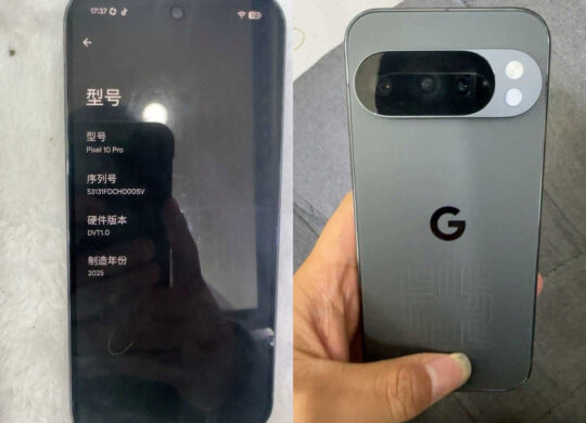 Prototype Pixel 10