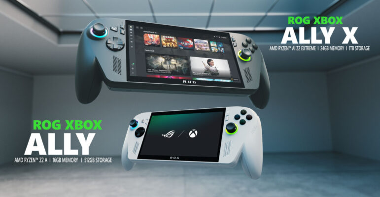 ROG Xbox Ally et Ally X Console Portable