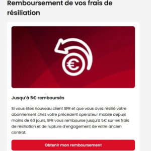 Image article SFR rembourse aussi les frais de résiliation de B&You (Bouygues Telecom)
