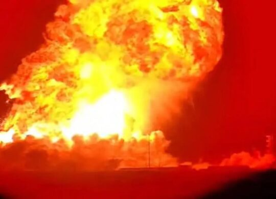 Starship 36 explosion