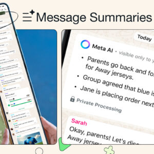 Image article WhatsApp ajoute les résumés par IA pour les conversations
