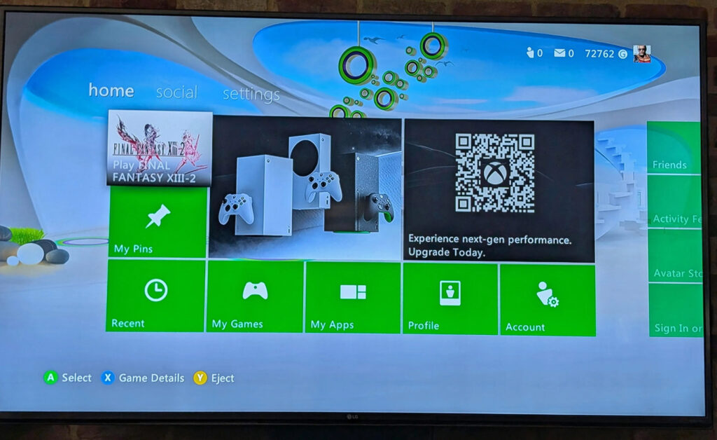 Xbox 360 Publicite Xbox Series X S