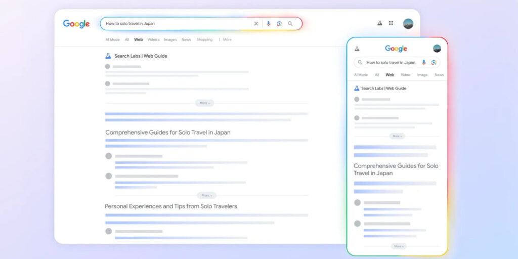 Google Web Guide