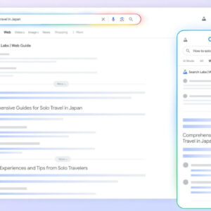 Image article Google dévoile Web Guide qui organise les résultats de recherche avec l’IA