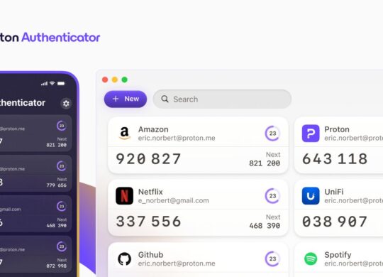 Proton Authenticator Application