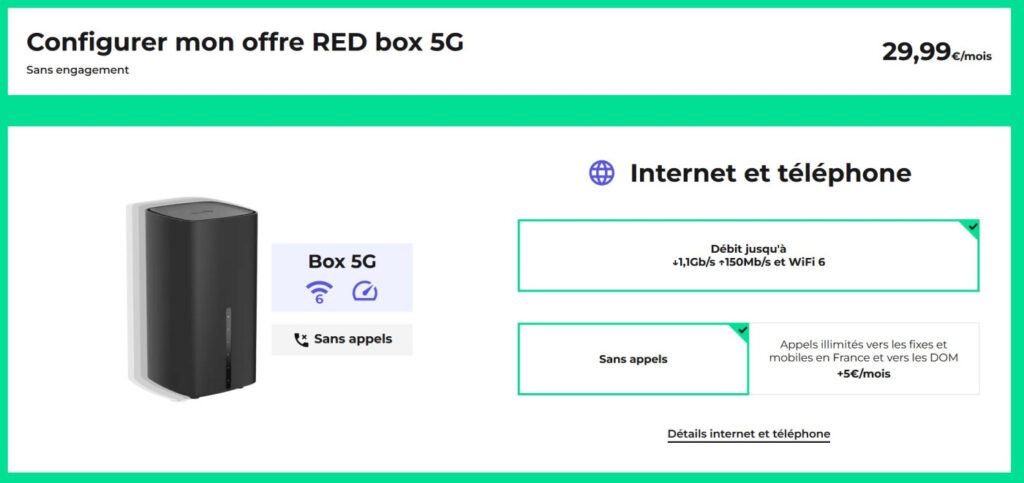 SFR RED Box 5G