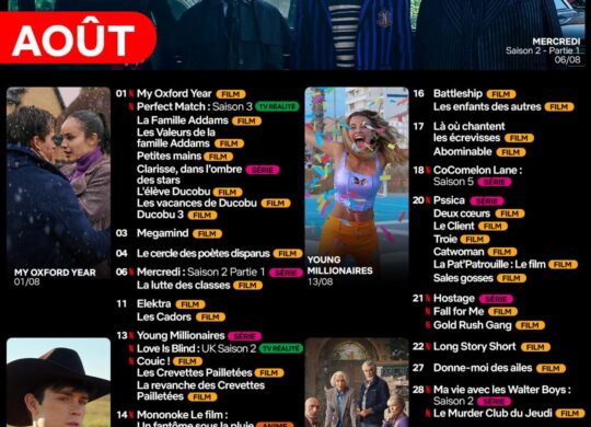 netflix aout 2025