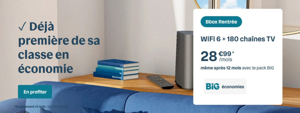 Bouygues Telecom Bbox Rentree