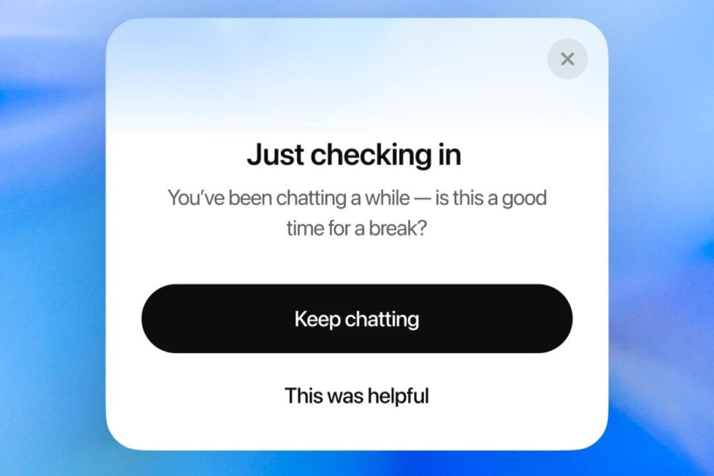 ChatGPT Pop-Up Pause