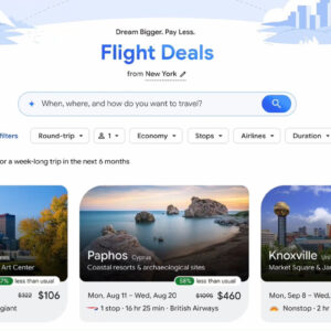Image article Google Flights ajoute de l’IA pour vous aider à choisir une destination