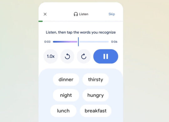Google Traduction Apprentissage