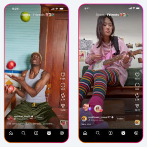 Image article Instagram teste d’afficher par défaut les Reels pour copier TikTok