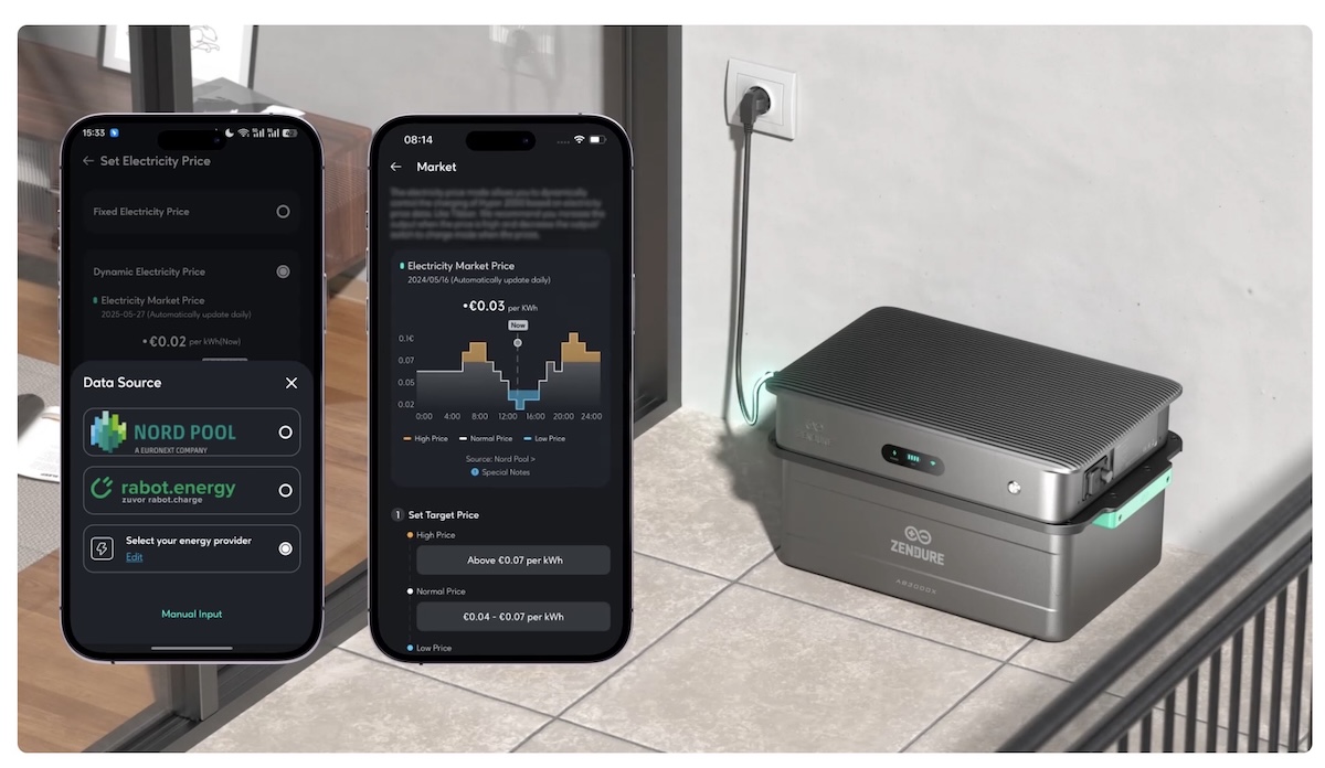 App Zendure Tarifs Dynamique