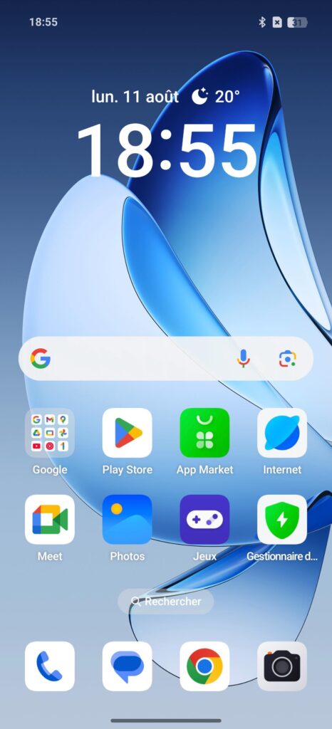 Interface ColorOS 3