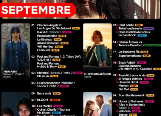 netflix septembre 2025