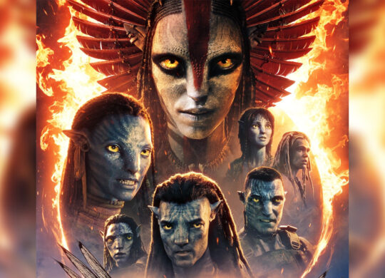 Avatar 3 De Feu et de Cendres Affiche Recadree