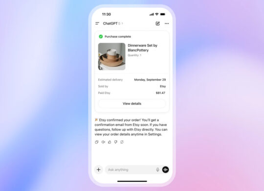 ChatGPT Instant Checkout Achat Article