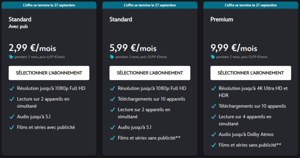 Disney Plus Hausse Prix Septembre 2025