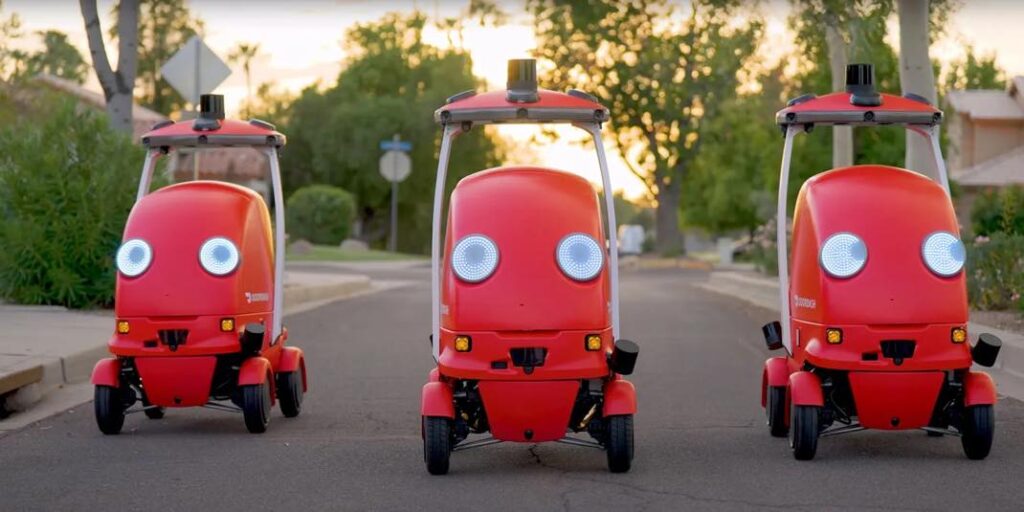 Dot robot de livraison
