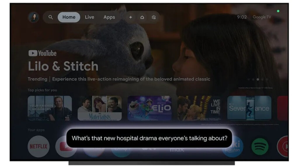 Gemini Google TV