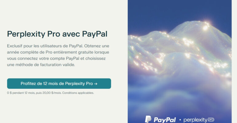 Perplexity Pro Gratuit PayPal
