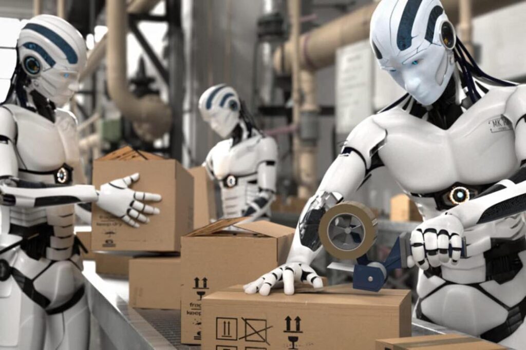 Robot Humanoide Usine 