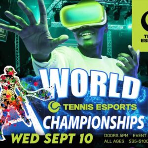 Image article Las Vegas accueille les premiers Mondiaux d’e-tennis : 100 000 $ en jeu pour les stars de la VR