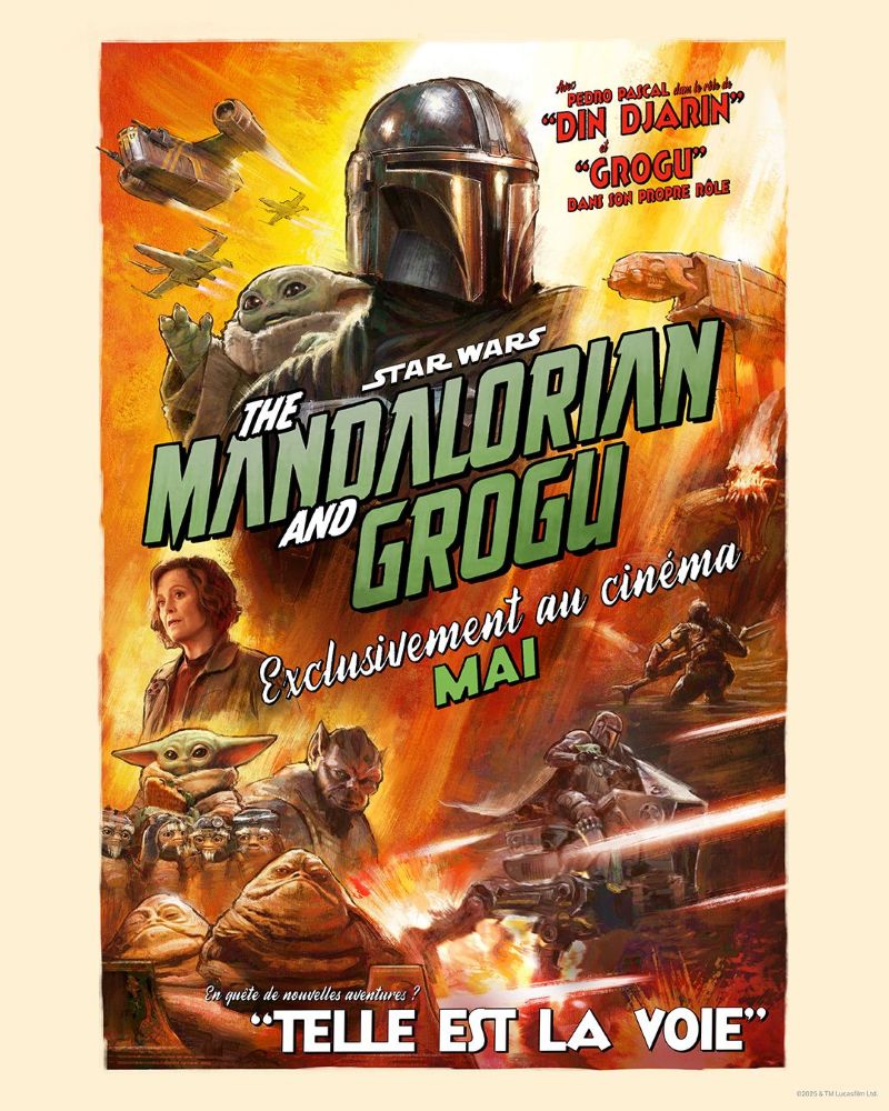 The Mandalorian and Grogu Affiche