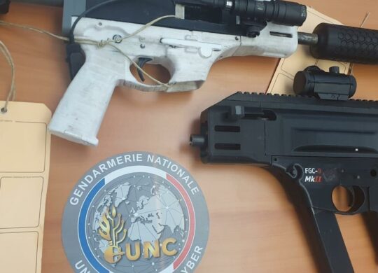 armes impression en 3d