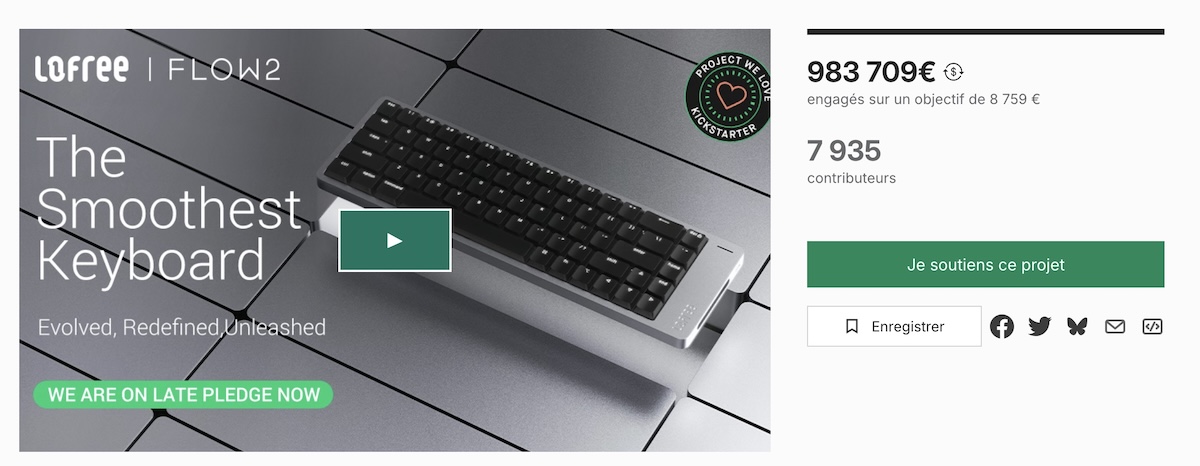 kickstarter clavier flow 2