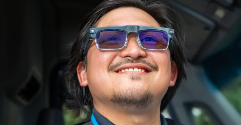 Amazon Lunettes Connectees Livreur