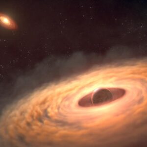 Image article James-Webb aurait capturé la naissance de lunes autour d’une exoplanète géante