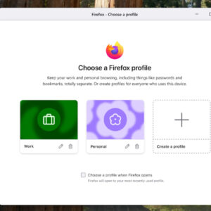 Image article Firefox va proposer un gestionnaire de profils, comme les autres navigateurs