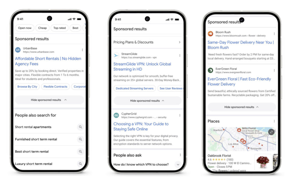 Google Cacher Publicites Contenus Sponsorises