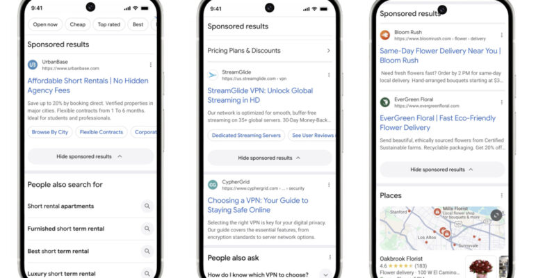 Google Cacher Publicites Contenus Sponsorises