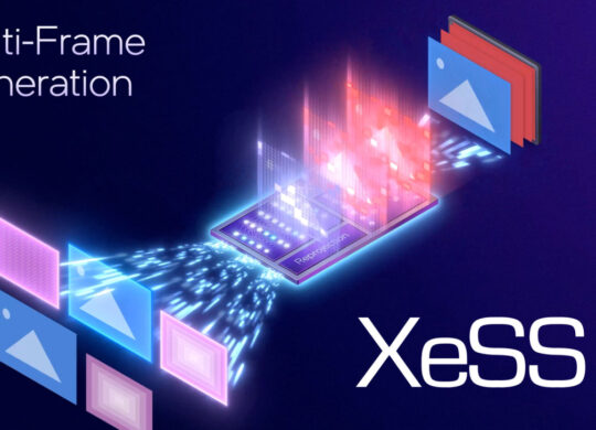 Intel XeSS 3 Multi Frame Generation MFG