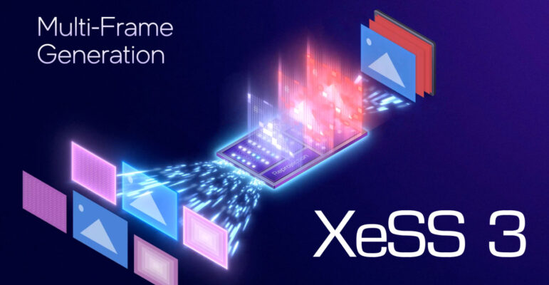 Intel XeSS 3 Multi Frame Generation MFG Intel XeSS 3 Multi Frame Generation MFG