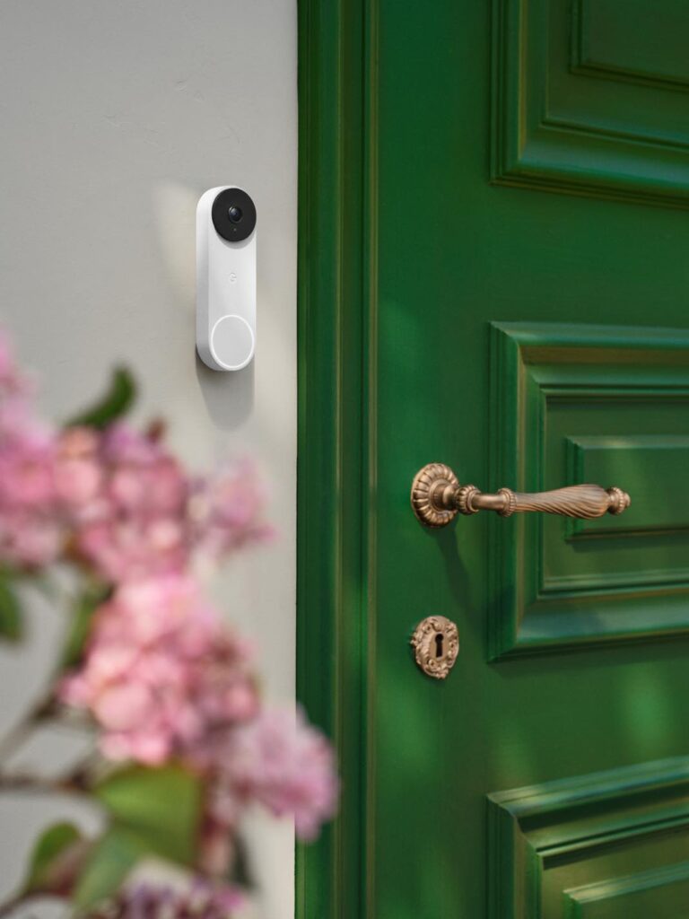 Nest Doorbell Snow
