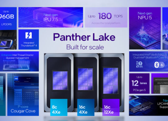 Processeurs Intel Panther Lake