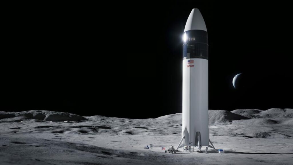 Starship lune
