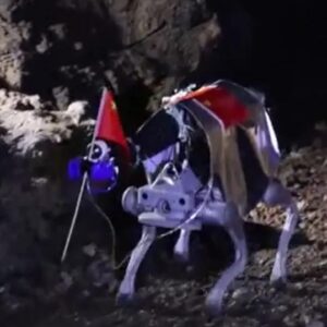 Image article La Chine prépare des robots-chiens pour explorer la Lune