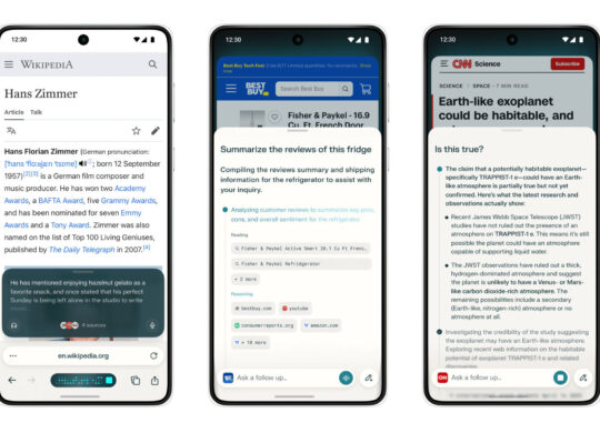 Comet Navigateur Application Android