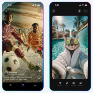 Image article Meta lance Vibes en Europe, son flux de vidéos générées par IA