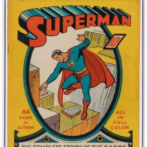 Image article Le tout premier numéro de Superman devient le Comic le plus cher de l’histoire