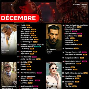 Image article Les films et séries qui arrivent sur Netflix en décembre 2025