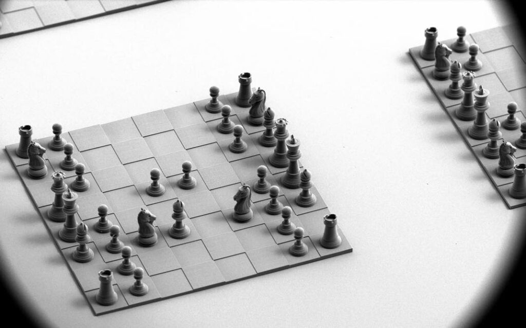 3d Printed Chess Board
