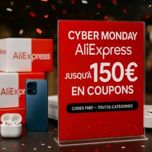 Image article #Cyber Monday AliExpress : les meilleures offres high-tech du jour