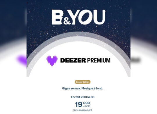 Forfait Bouygues Telecom Deezer
